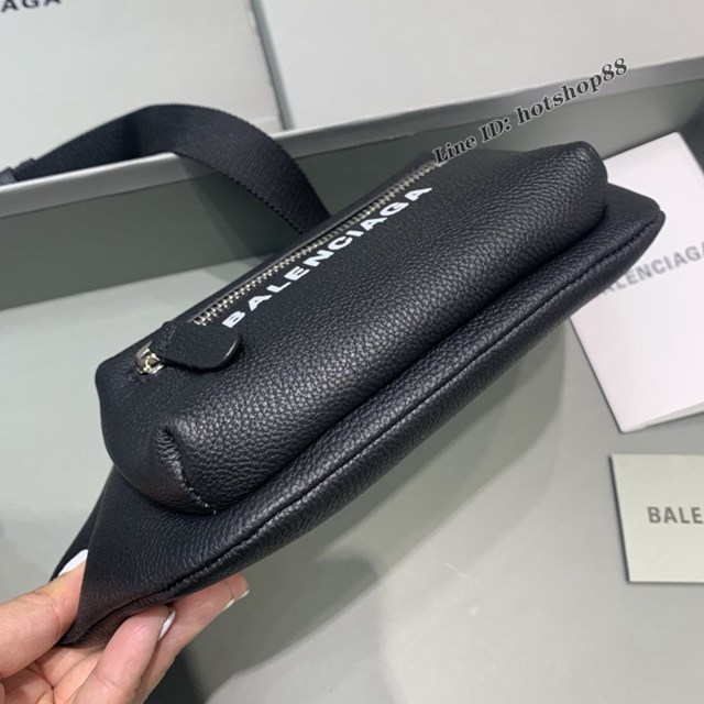 Balenciaga專櫃爆款小號腰包 巴黎世家男女同款腰包全皮胸包 fyj1511